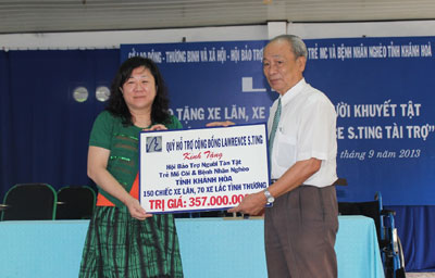 Mang niềm vui đến với người khuyết tật