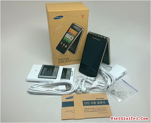 Samsung Galaxy Golden – smartphone nắp gập 2 màn hình