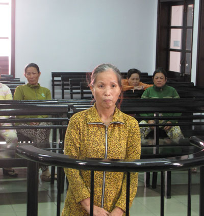Bị cáo Nguyễn Thị Mai.