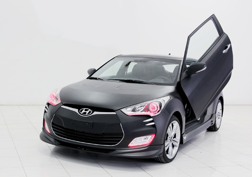 Hyundai Veloster phiên bản Dark Knight ở Việt Nam