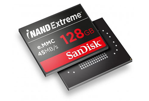 Sandisk ra mắt chip nhớ nhúng iNand Extreme eMMC được tối ưu hóa cho SoC Intel Atom Bay Trail