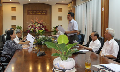   Quang cảnh buổi gặp mặt.