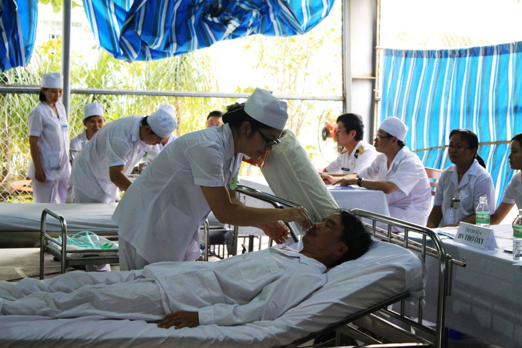 Bệnh viện 87 Hải quân: Hội thao điều dưỡng năm 2013