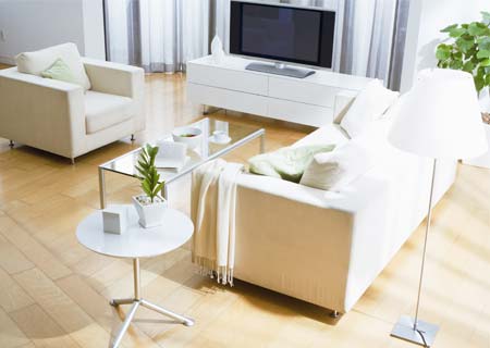 Sàn nhà bóng loáng nhờ các mẹo siêu tốc