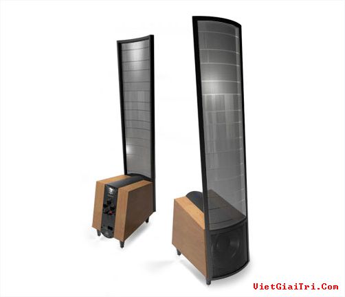 Loa mành Martin Logan Summit X cũng sử dụng công nghệ tương tự như của Kyocera.