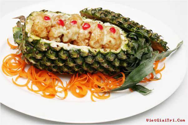 Tôm mayonnaise mù tạc