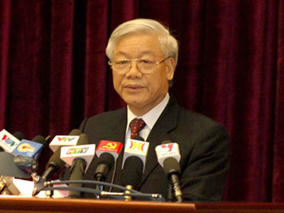 Bế mạc Hội nghị lần thứ 8 Ban chấp hành Trung ương Đảng