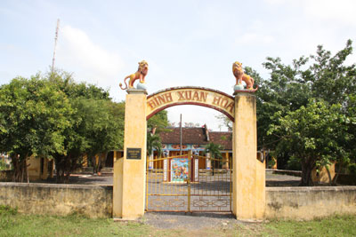 Xem xét nâng cấp đình Xuân Hòa thành di tích cấp quốc gia