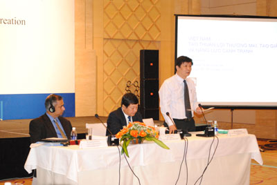 Hội thảo “Việt Nam: Tạo thuận lợi thương mại, tạo giá trị và năng lực cạnh tranh”