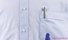 Cách tẩy vết mực trên áo quần