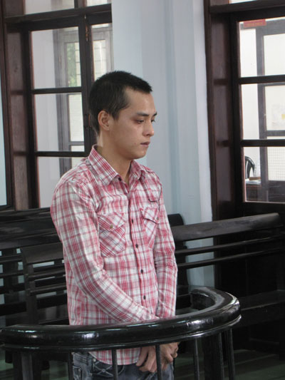 Bị cáo Huỳnh Nhất Lâm.