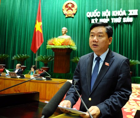 Bộ trưởng Bộ Giao thông Vận tải Đinh La Thăng. Ảnh: VGP/Nhật Bắc