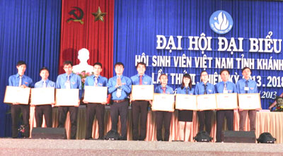 Đại hội Đại biểu Hội Sinh viên Việt Nam tỉnh Khánh Hòa lần thứ II