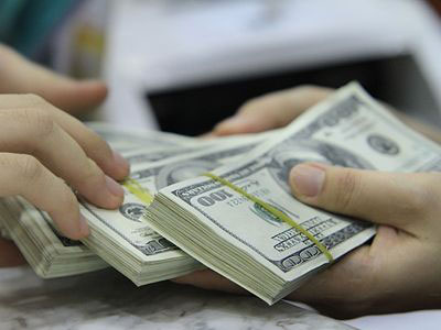 Khối ngân hàng thương mại Nhà nước điều chỉnh nhẹ giá USD