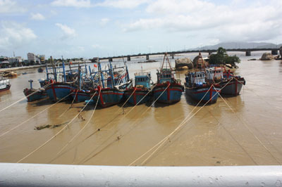 Tàu cá neo đậu tại cầu Xóm Bóng: Hậu quả khó lường