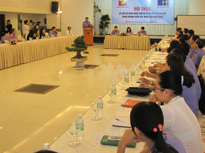 Hội thảo về bình đẳng giới