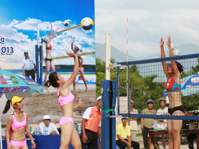 Giải vô địch bóng chuyền bãi biển quốc gia cúp PV GAS (Tour 3): 25 đội bóng tranh tài