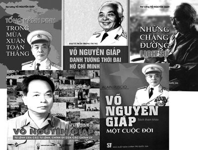 Chùm sách tưởng nhớ Tướng Giáp