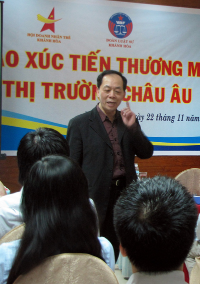 Hội thảo Xúc tiến thương mại vào thị trường châu Âu