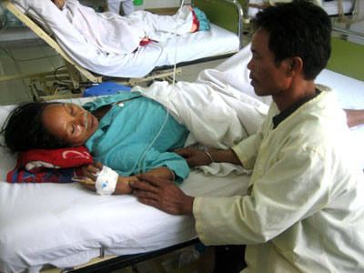 Cứu sống bệnh nhân bị rắn hổ mang cắn