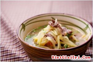 Canh thịt bò xoài xanh