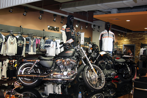 Showroom đầu tiên của Harley Davidson tại Sài Gòn.