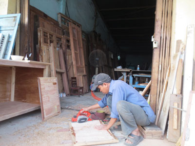 Đồ gỗ cũ "lên đời"