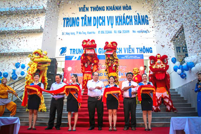 Điểm giao dịch mới của Trung tâm Dịch vụ khách hàng tại số 1 Hùng Vương (Nha Trang).