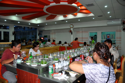 Nhà hàng buffet lẩu băng chuyền NICHI