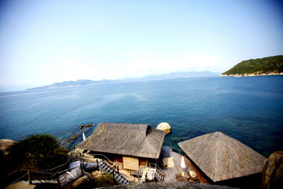 Khu nghỉ Six Senses Ninh Vân Bay yên tĩnh và sang trọng.