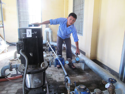 Để nước sạch đến với người dân