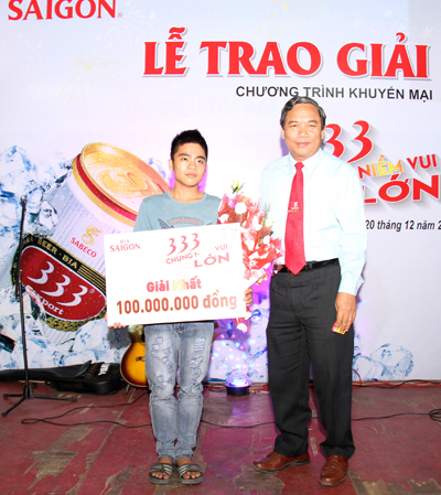 Trao giải thưởng chương trình khuyến mãi "333 – Chung niềm vui lớn"