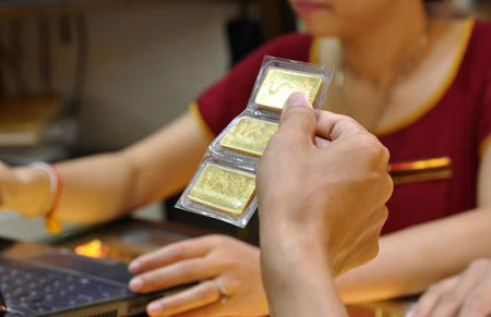 Ngày 31-12, sẽ đấu thầu 20.000 lượng vàng