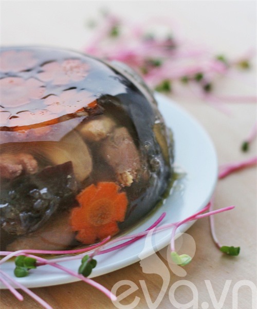 Thịt gà nấu đông