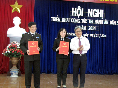Triển khai công tác thi hành án dân sự năm 2014