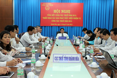 Năm 2014, toàn ngành Thuế tập trung thu đúng, thu đủ các khoản thu vào ngân sách