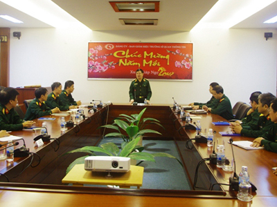 Thăm và làm việc tại Trường Đại học Thông tin liên lạc