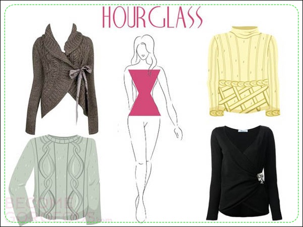 Bí quyết chọn áo len theo dáng người