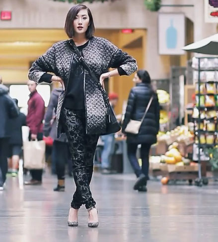 Du xuân cá tính với jeans và legging