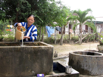 Dùng bể lắng lọc chỉ hạn chế phần nào nước nhiễm phèn.