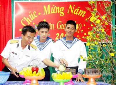 Đón Tết ở Trường Sa
