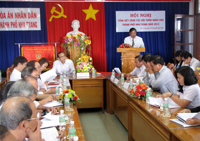 Mỗi hội thẩm nhân dân tham gia xét xử 10 vụ/năm trở lên