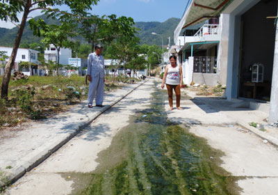 Ô nhiễm vì nước thải sinh hoạt