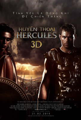 "Huyền thoại Hercules" sẽ làm "bùng nổ" các rạp chiếu trong tháng 2