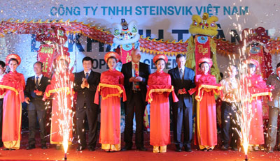 Khai trương Công ty TNHH Steinsvik Việt Nam