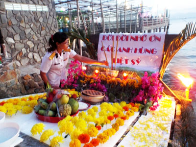 Ban liên lạc Bộ đội Trường Sa gặp mặt truyền thống