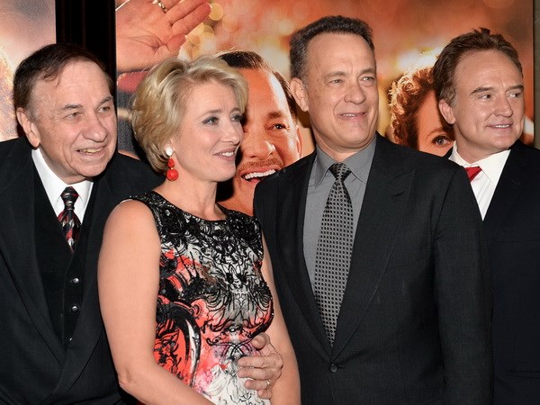 Tom Hanks và Emma Thompson tại buổi trình chiếu ''Saving Mr.Banks'' tại AFI. (Nguồn: Disney)