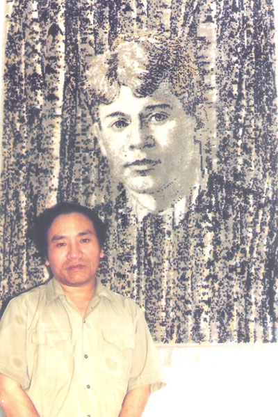 Nhà thơ Trần Đăng Khoa. 
