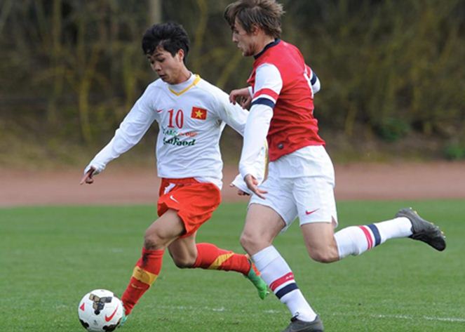 U19 Việt Nam thắng đậm U19 Arsenal 3-0