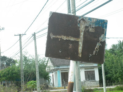 Biển báo mất tác dụng